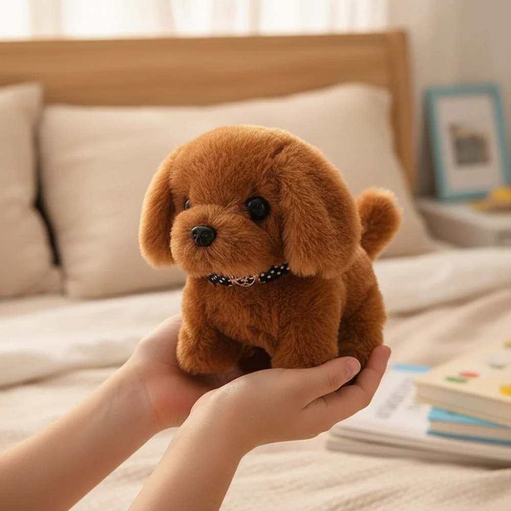 Interactive Dog Toy Plush Dog Toy Barking Companion - Image 8